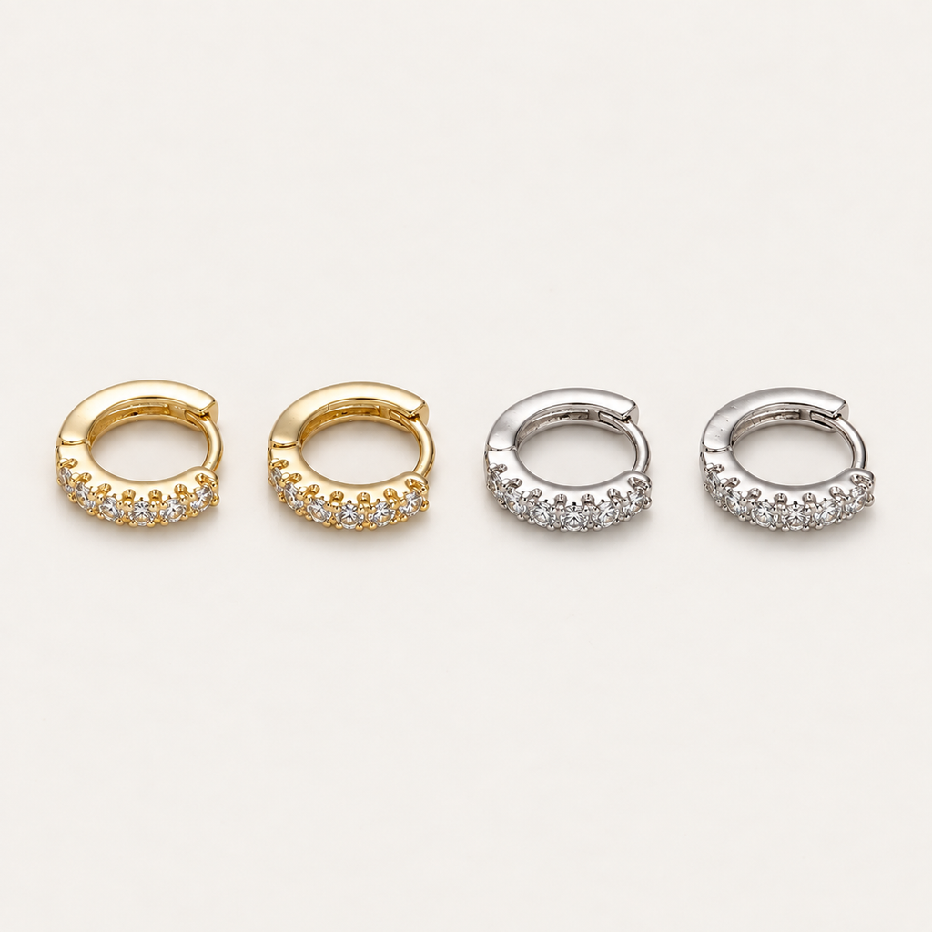 Diamonte Hoops