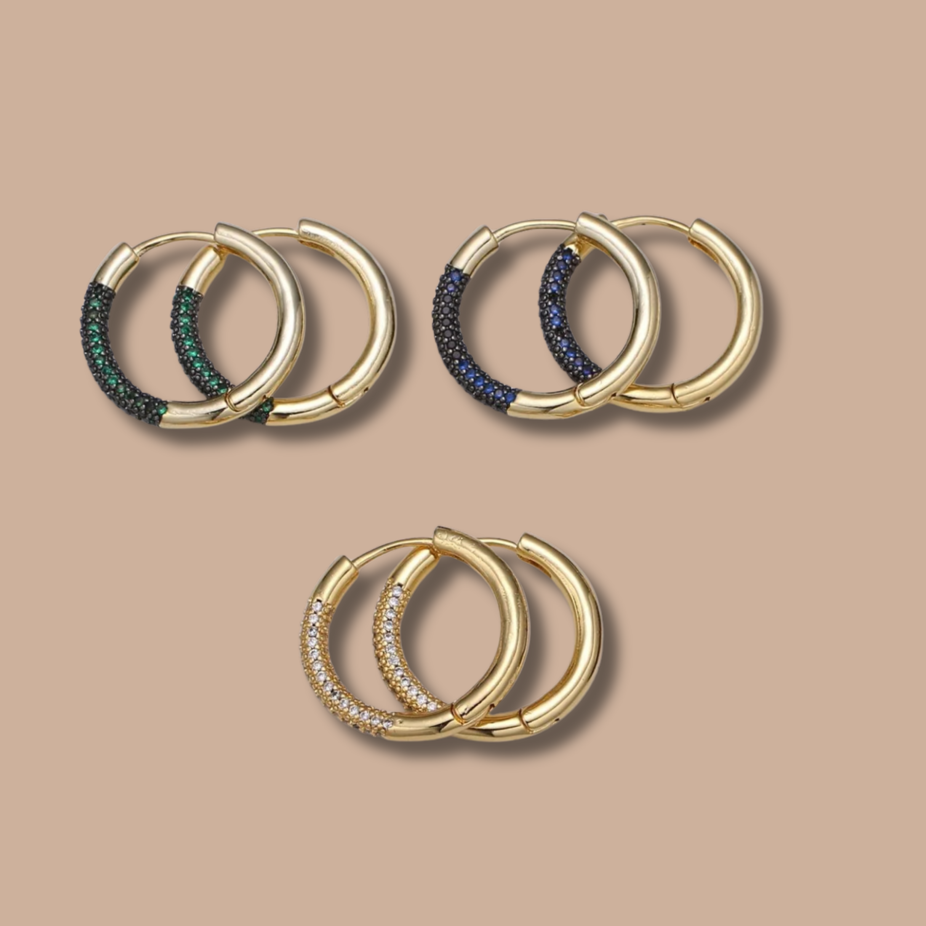 Eirene (Green, Blue & White)