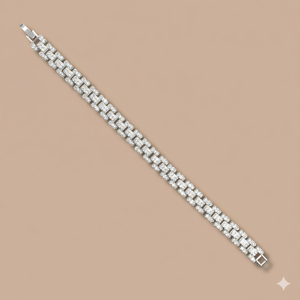 Liora Pave Watchband Bracelet