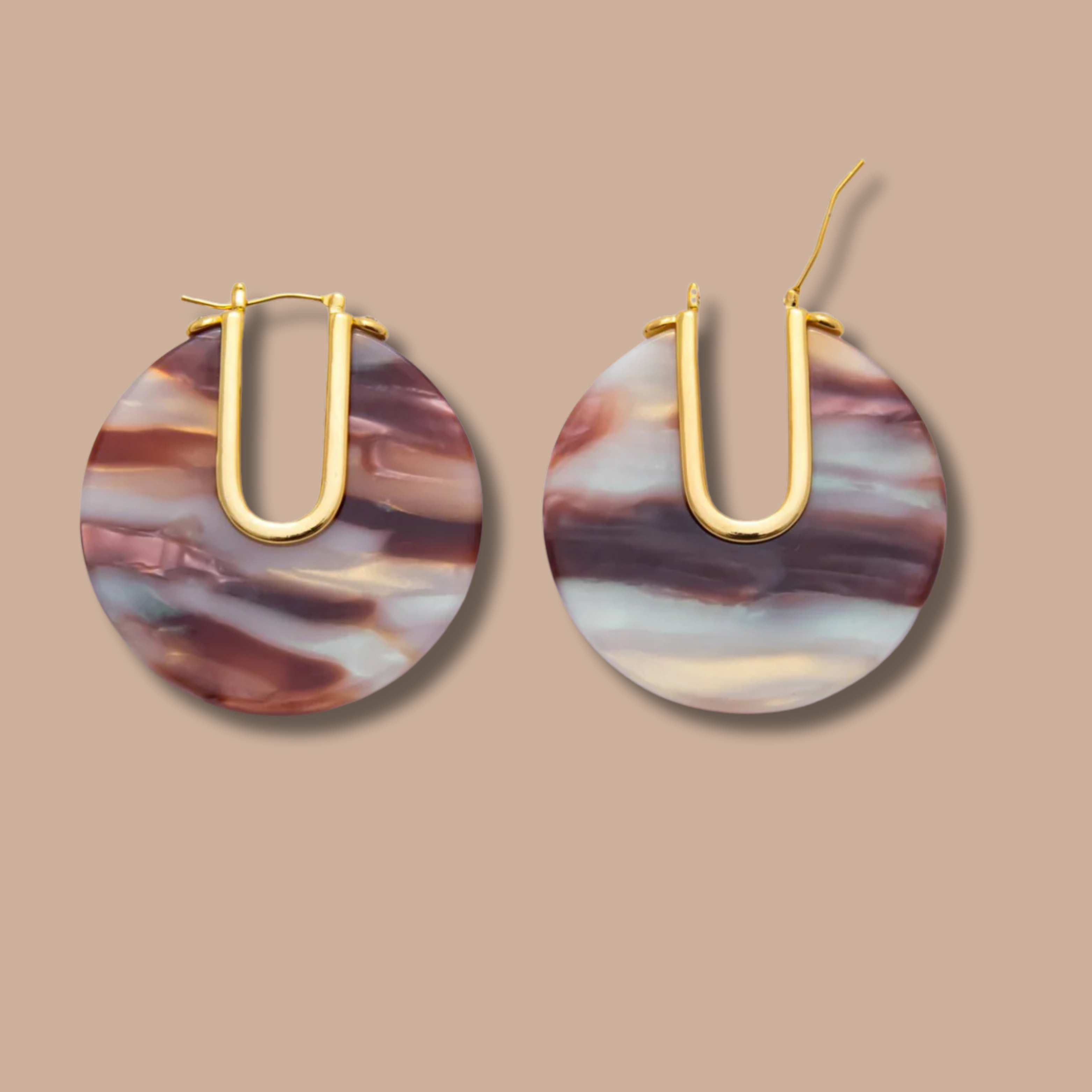 Vesper Hoops (Desert)
