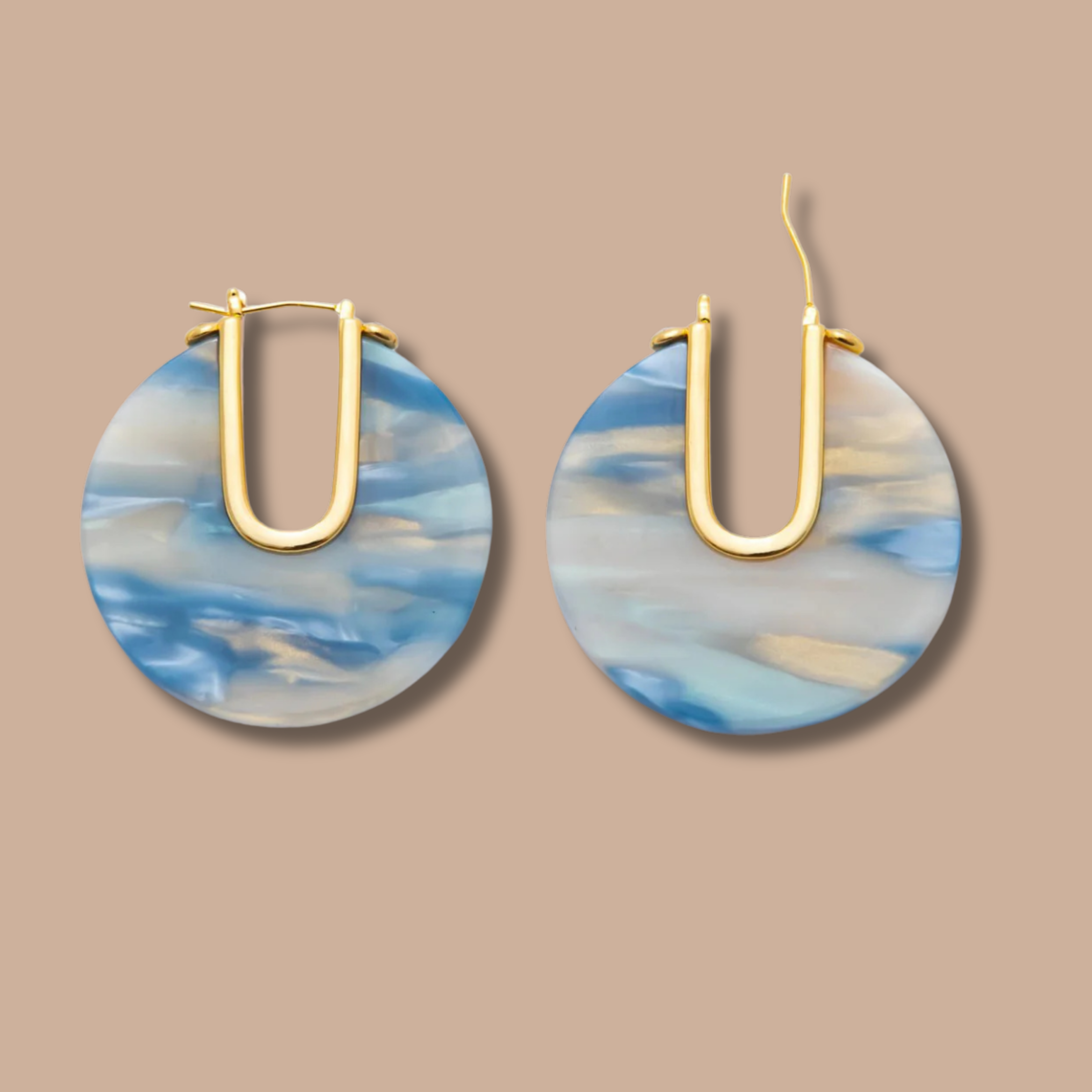 Vesper Hoops (Ocean)