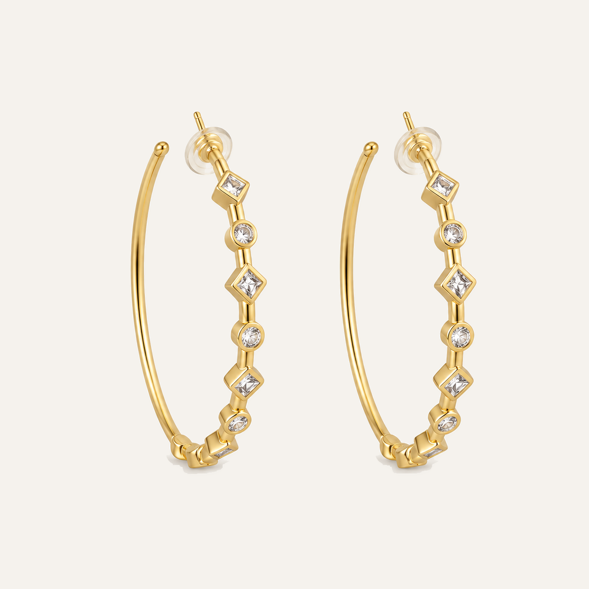 Violet Hoops
