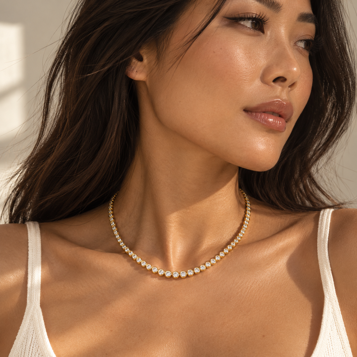 Zeneth Tennis Necklace